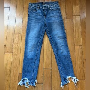 Madewell Frayed Hem Jean